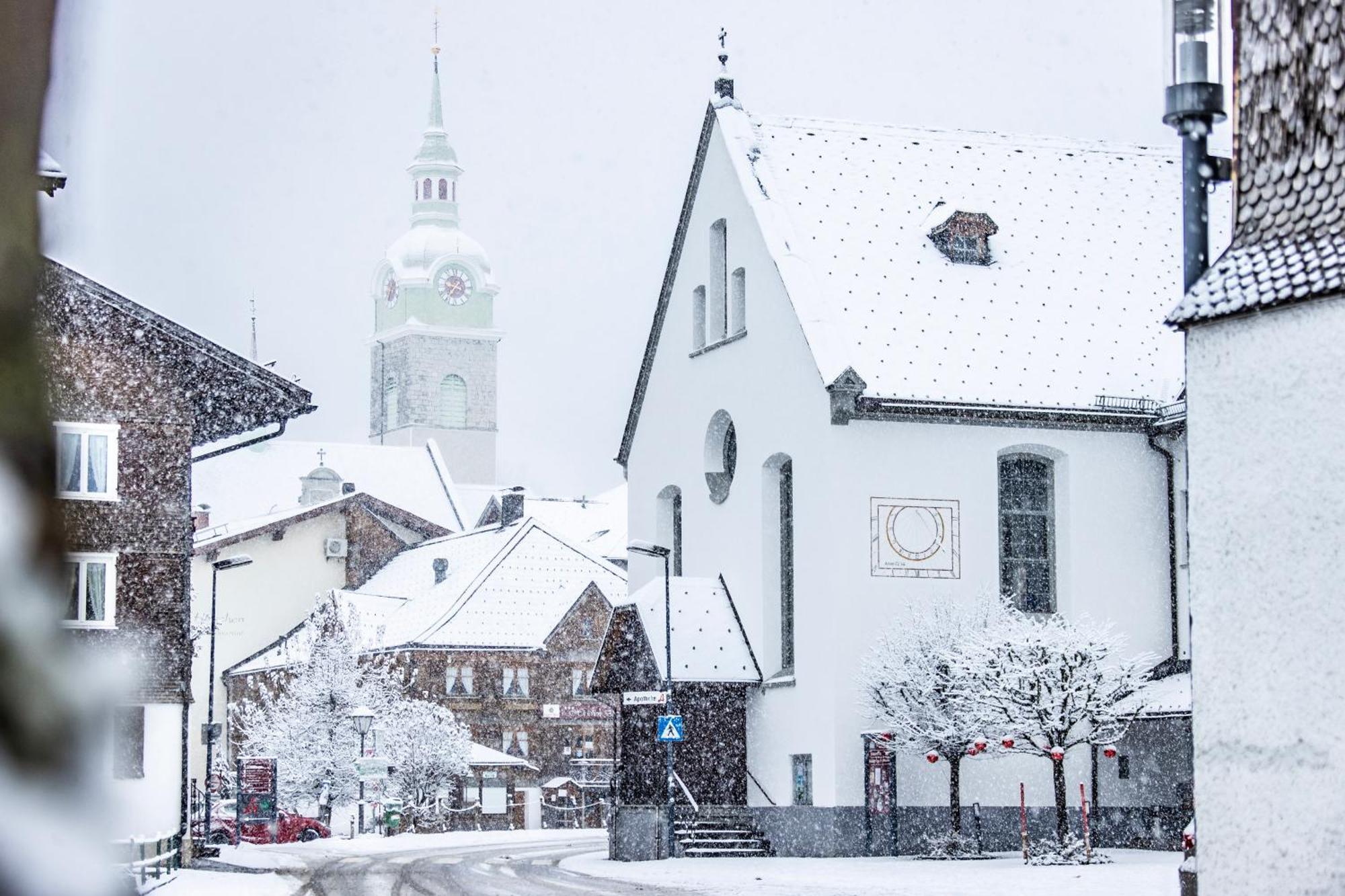 Ferienwohnung Greber Gertraud Bezau Bagian luar foto